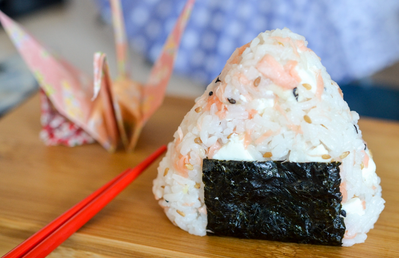 onigiri salmon pouligny