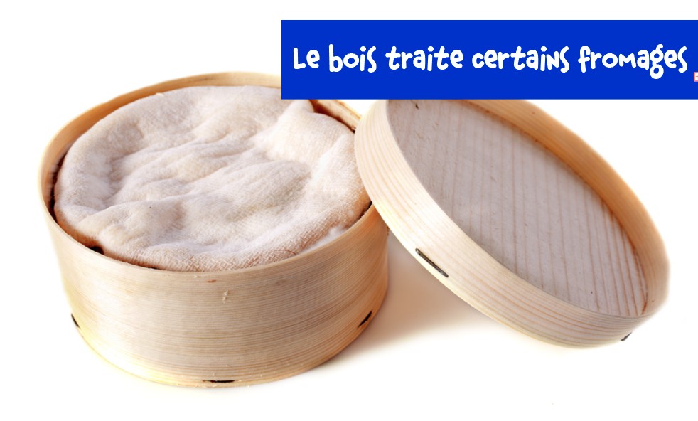 fromage avec sangle en bois