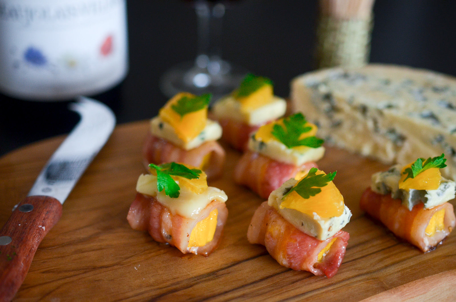 Bouchées croustillantes de Butternut à la Fourme d'Ambert butternut fourme ambert