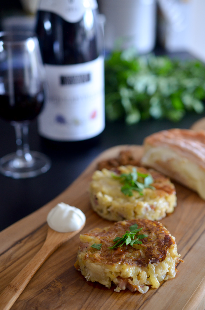 Galettes de Pommes de Terre à l'Epoisses Galettes Pommes Terre