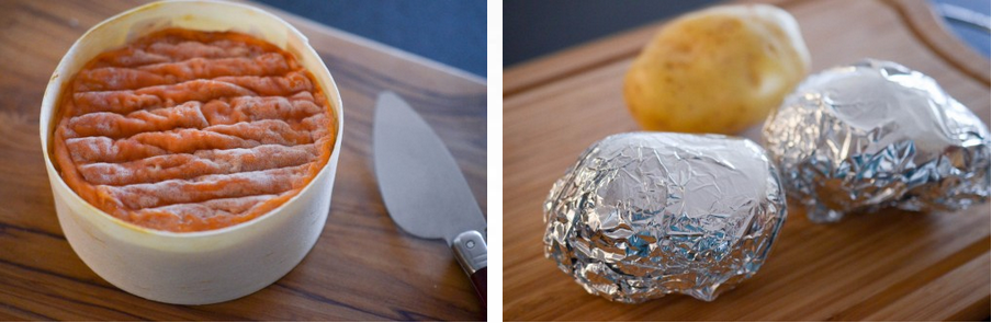 pommes de terre farcies lard