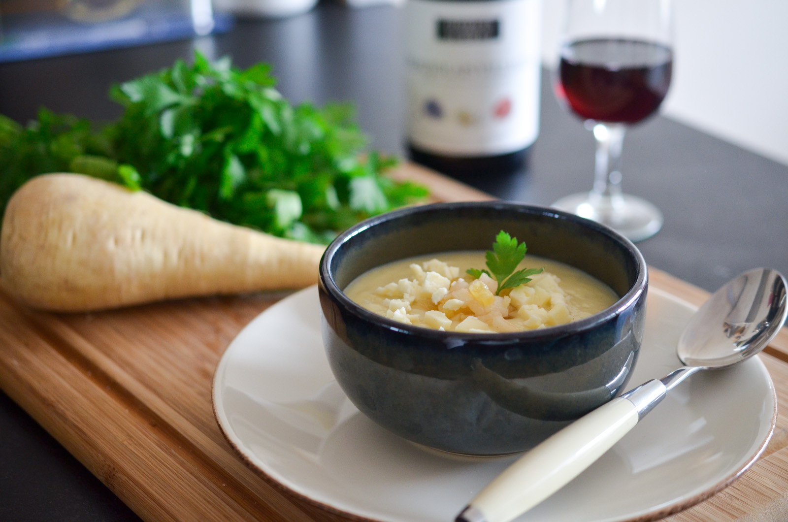 Velouté panais poire