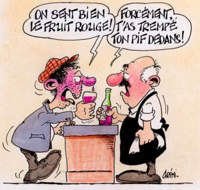 personnes dégustation vin ivre