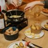 Fondue et Vin blanc