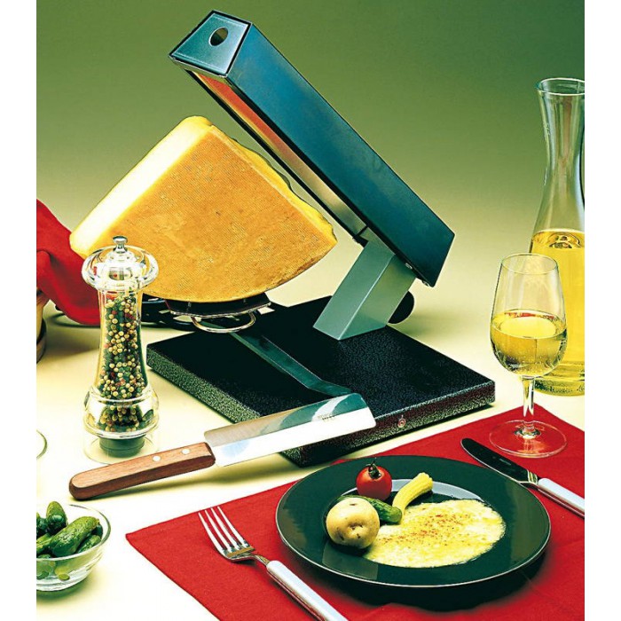 L'appareil à raclette pour quart de meule