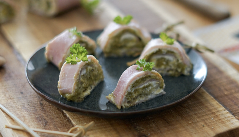 Roulés jambon-ricotta